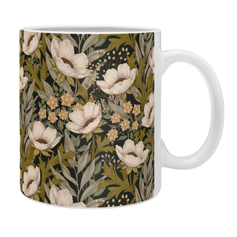 Avenie Floral Meadow Spring Green Coffee Mug