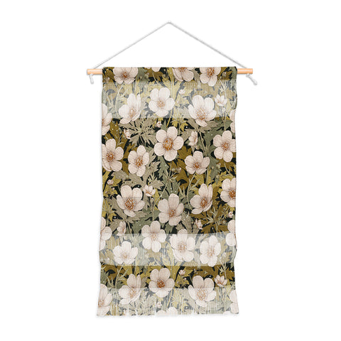 Avenie Floral Meadow Spring Green I Wall Hanging Portrait
