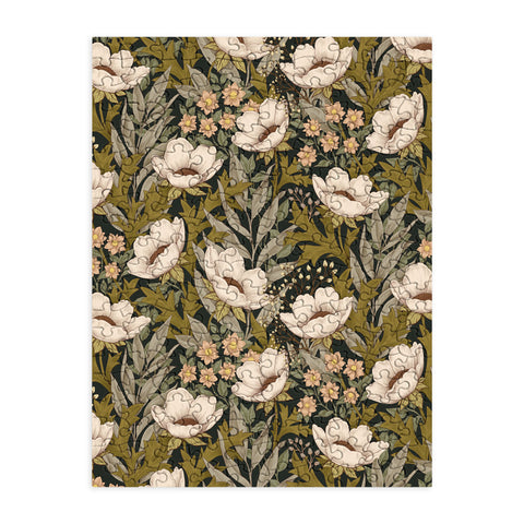 Avenie Floral Meadow Spring Green Puzzle