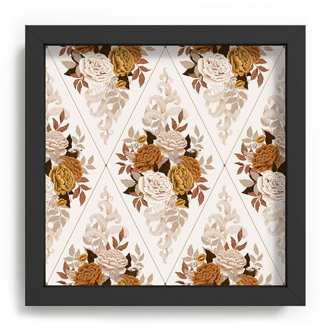 Avenie French Florals Recessed Framing Square