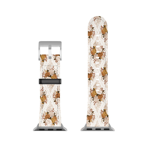 Avenie French Florals Apple Watch Band