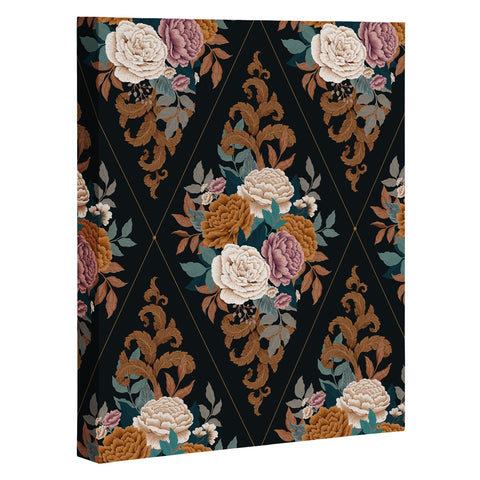 Avenie French Florals I Art Canvas