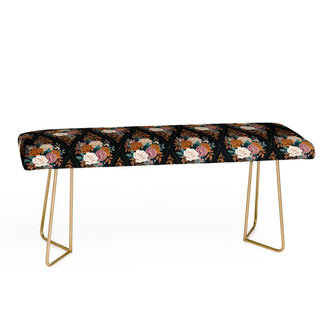 Avenie French Florals I Bench