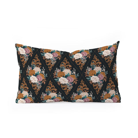 Avenie French Florals I Oblong Throw Pillow