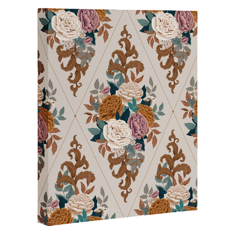 Avenie French Florals II Art Canvas