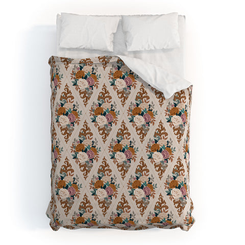 Avenie French Florals II Duvet Cover