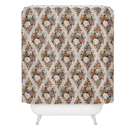 Avenie French Florals II Shower Curtain