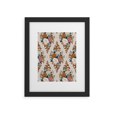 Avenie French Florals II Framed Art Print