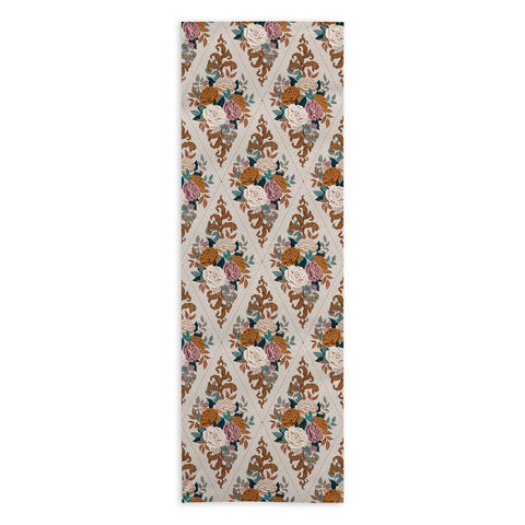 Avenie French Florals II Yoga Towel