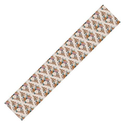 Avenie French Florals II Table Runner