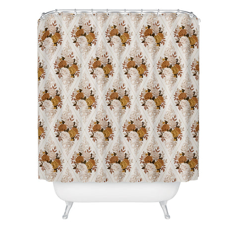 Avenie French Florals Shower Curtain