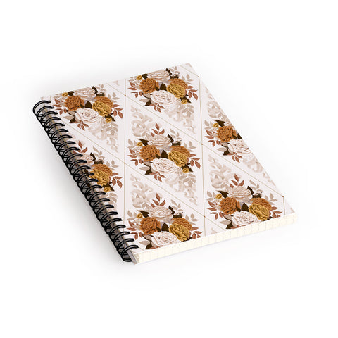 Avenie French Florals Spiral Notebook