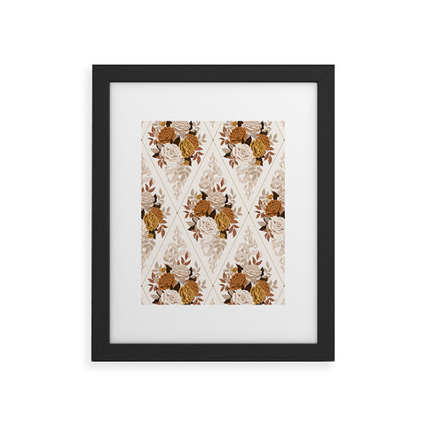 Avenie French Florals Framed Art Print