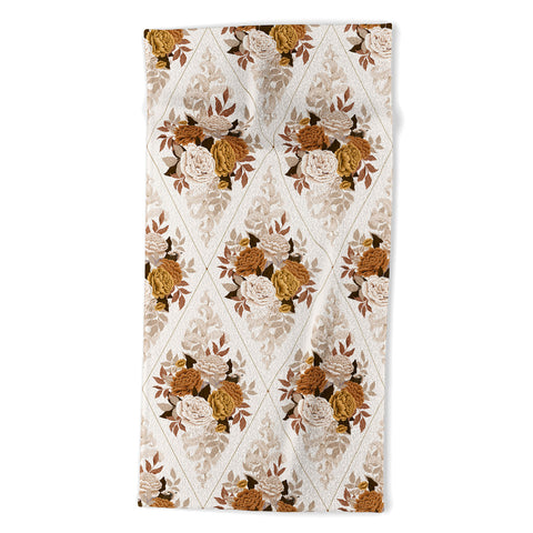 Avenie French Florals Beach Towel