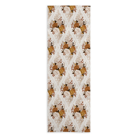 Avenie French Florals Yoga Towel