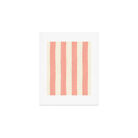 Avenie Fruit Salad Collection Stripes Art Print