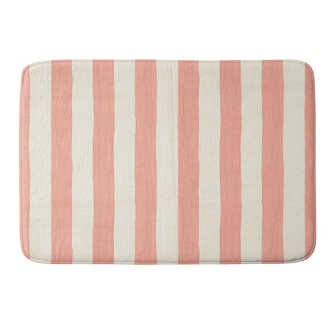 Avenie Fruit Salad Collection Stripes Memory Foam Bath Mat