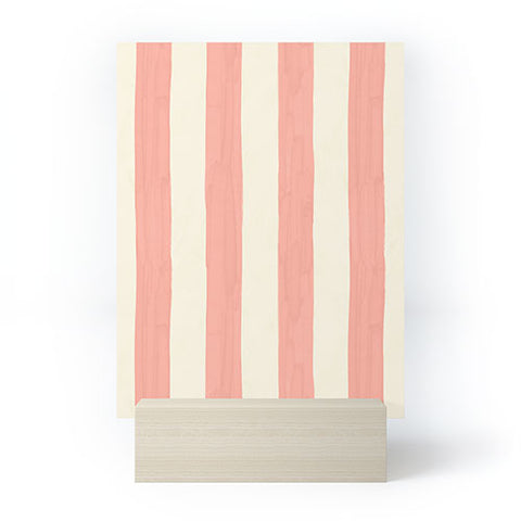 Avenie Fruit Salad Collection Stripes Mini Art Print