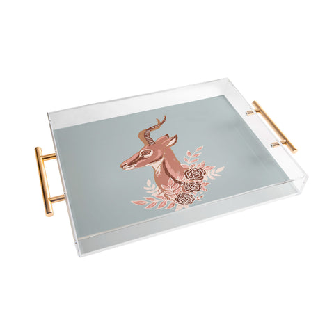 Avenie Gazelle Winter Collection Acrylic Tray