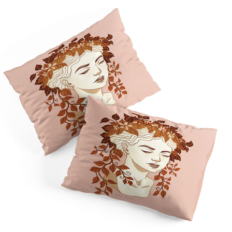 Avenie Goddess Planter Left Autumn Pillow Shams