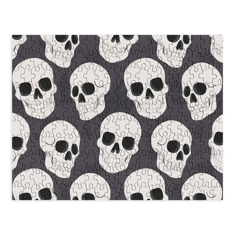 Avenie Goth Skulls Puzzle