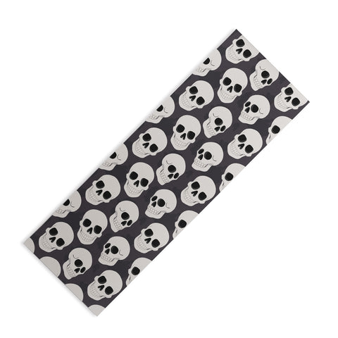 Avenie Goth Skulls Yoga Mat