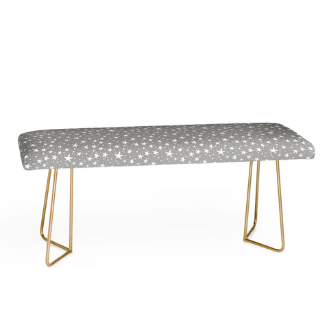Avenie Grey Stars Bench