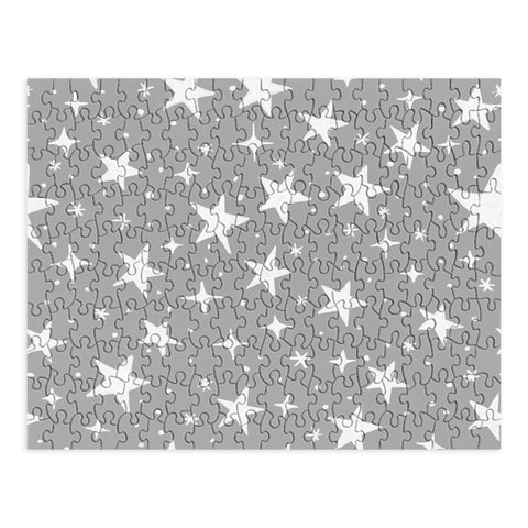Avenie Grey Stars Puzzle