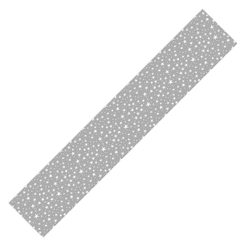 Avenie Grey Stars Table Runner