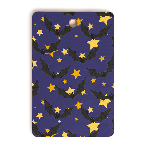 Avenie Halloween Bats Cutting Board Rectangle