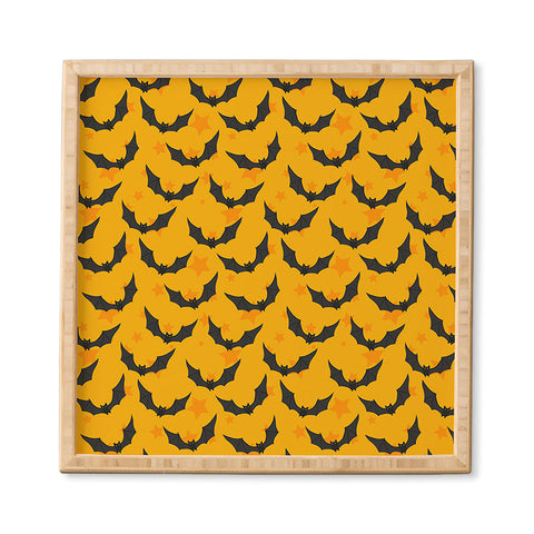 Avenie Halloween Bats I Framed Wall Art