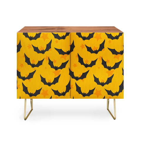 Avenie Halloween Bats I Credenza