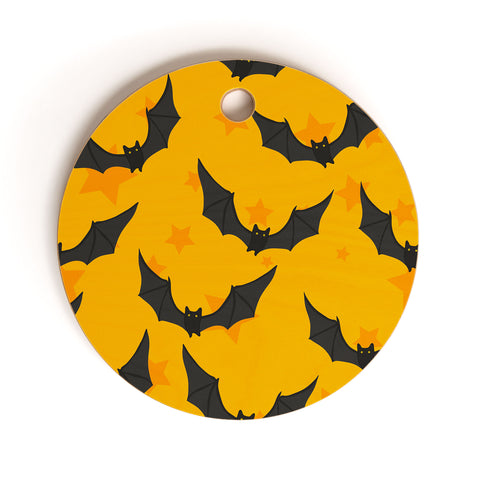 Avenie Halloween Bats I Cutting Board Round