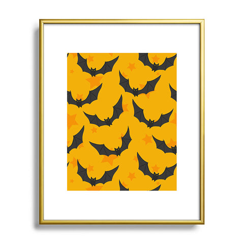 Avenie Halloween Bats I Metal Framed Art Print