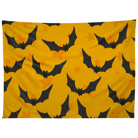 Avenie Halloween Bats I Tapestry