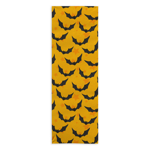 Avenie Halloween Bats I Yoga Towel