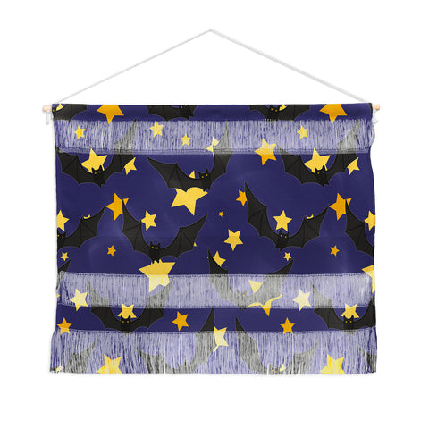 Avenie Halloween Bats Wall Hanging Landscape