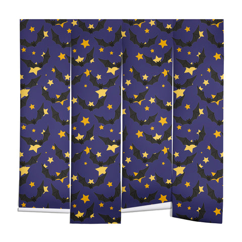 Avenie Halloween Bats Wall Mural