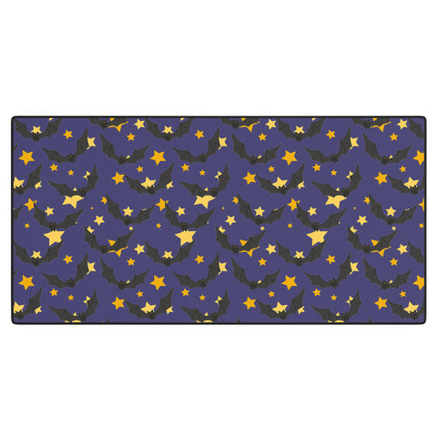 Avenie Halloween Bats Desk Mat