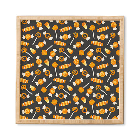 Avenie Halloween Candy Framed Wall Art