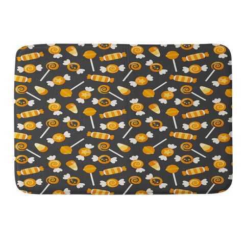 Avenie Halloween Candy Memory Foam Bath Mat