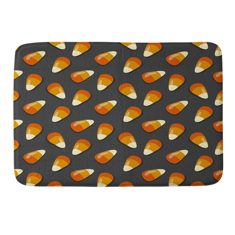 Avenie Halloween Candy Corn Memory Foam Bath Mat