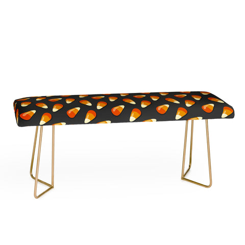 Avenie Halloween Candy Corn Bench