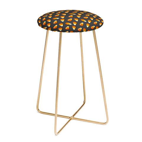 Avenie Halloween Candy Corn Counter Stool