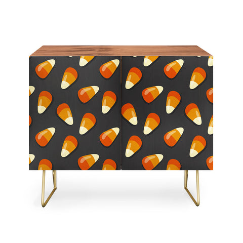 Avenie Halloween Candy Corn Credenza