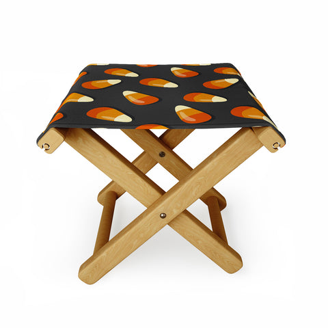 Avenie Halloween Candy Corn Folding Stool