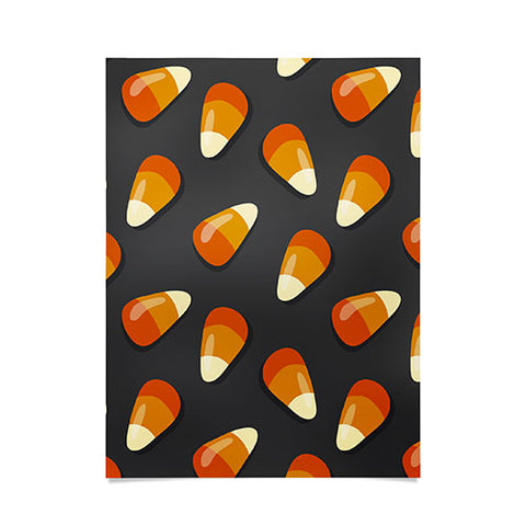 Avenie Halloween Candy Corn Poster