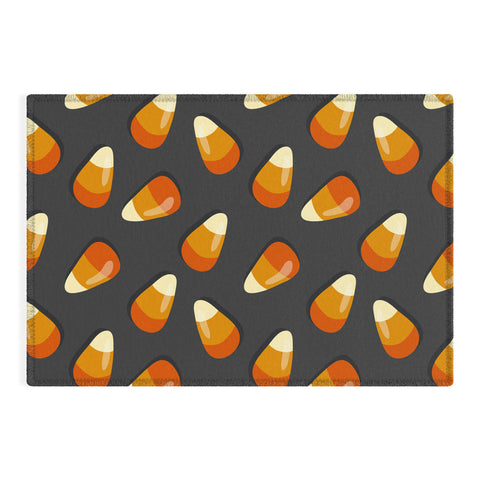 Avenie Halloween Candy Corn Outdoor Rug