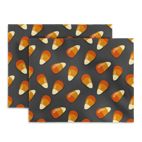 Avenie Halloween Candy Corn Placemat