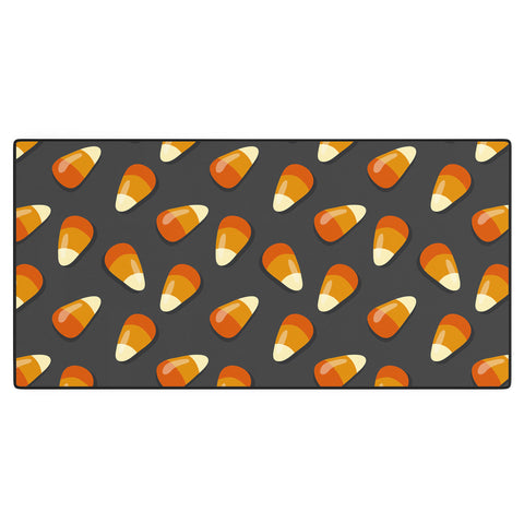 Avenie Halloween Candy Corn Desk Mat